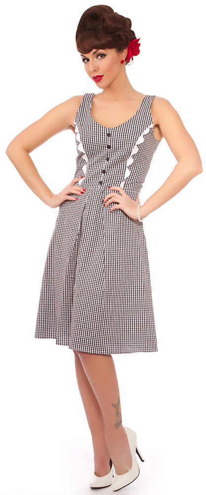 STEADY FOR THE LOVE OF GINGHAM DRESS