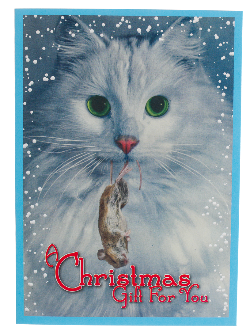 A CHRISTMAS GIFT GREETING CARD