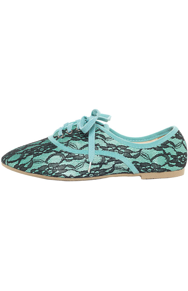ACE OF LACE OXFORD SHOES MINT