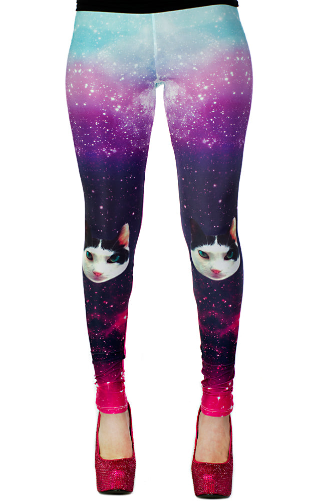 The Galaxy Cat Leggings