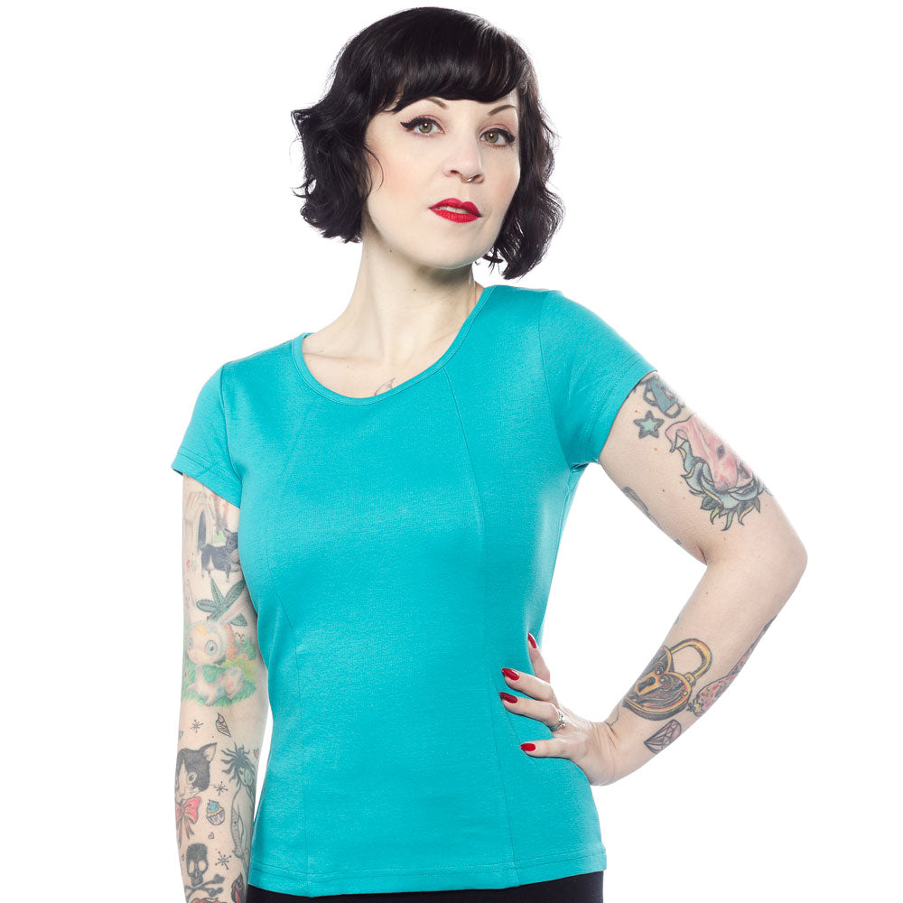 COLLECTIF ALICE TEE TEAL