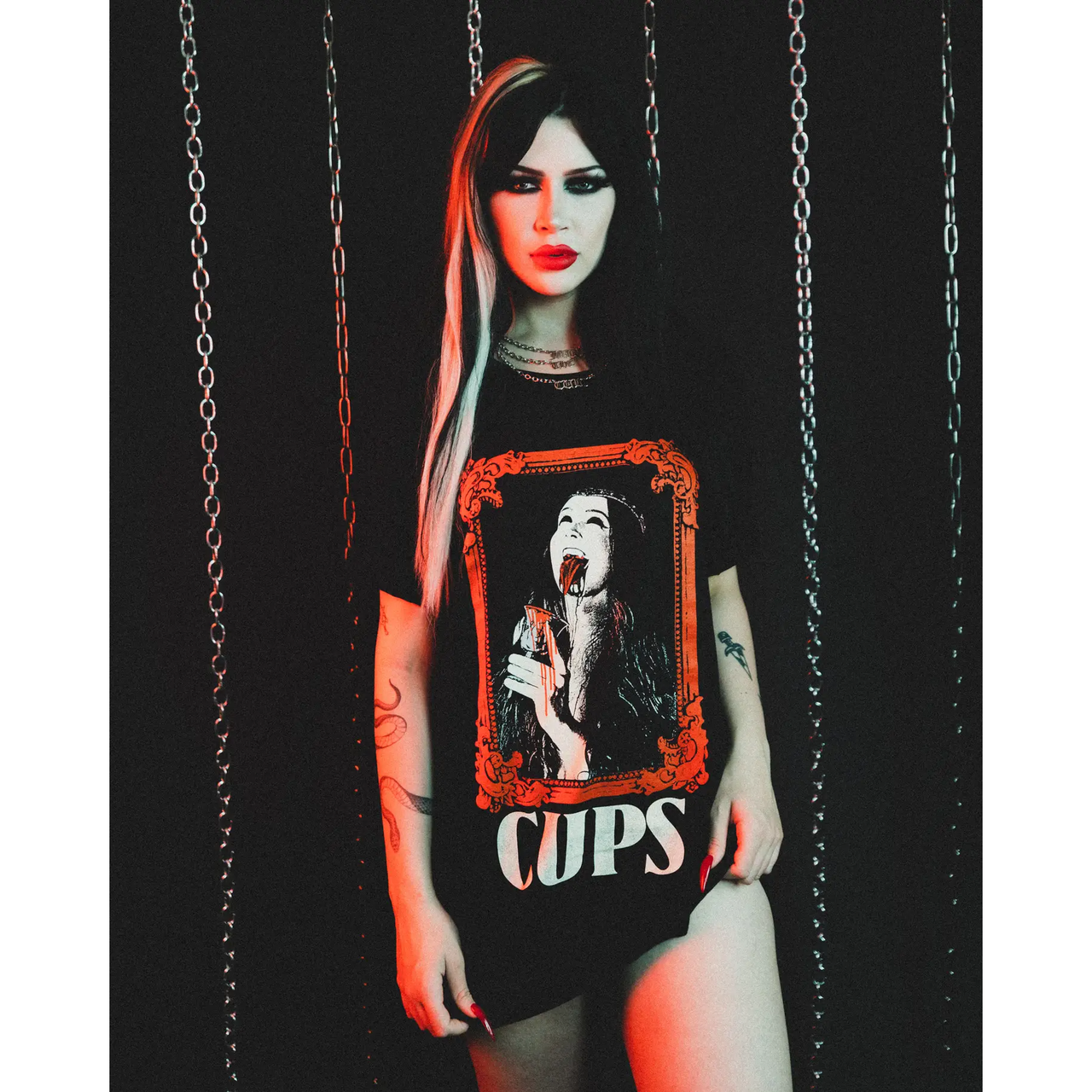 THE PRETTY CULT CUPS T SHIRT