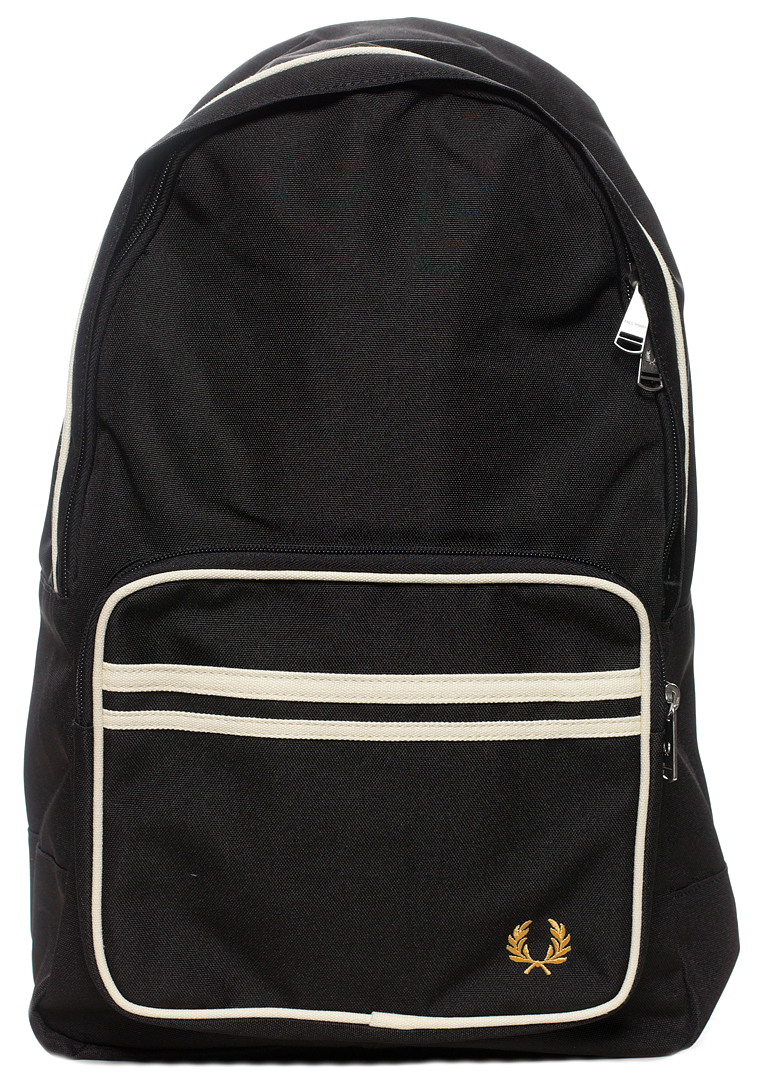 FRED PERRY BACK PACK BLACK