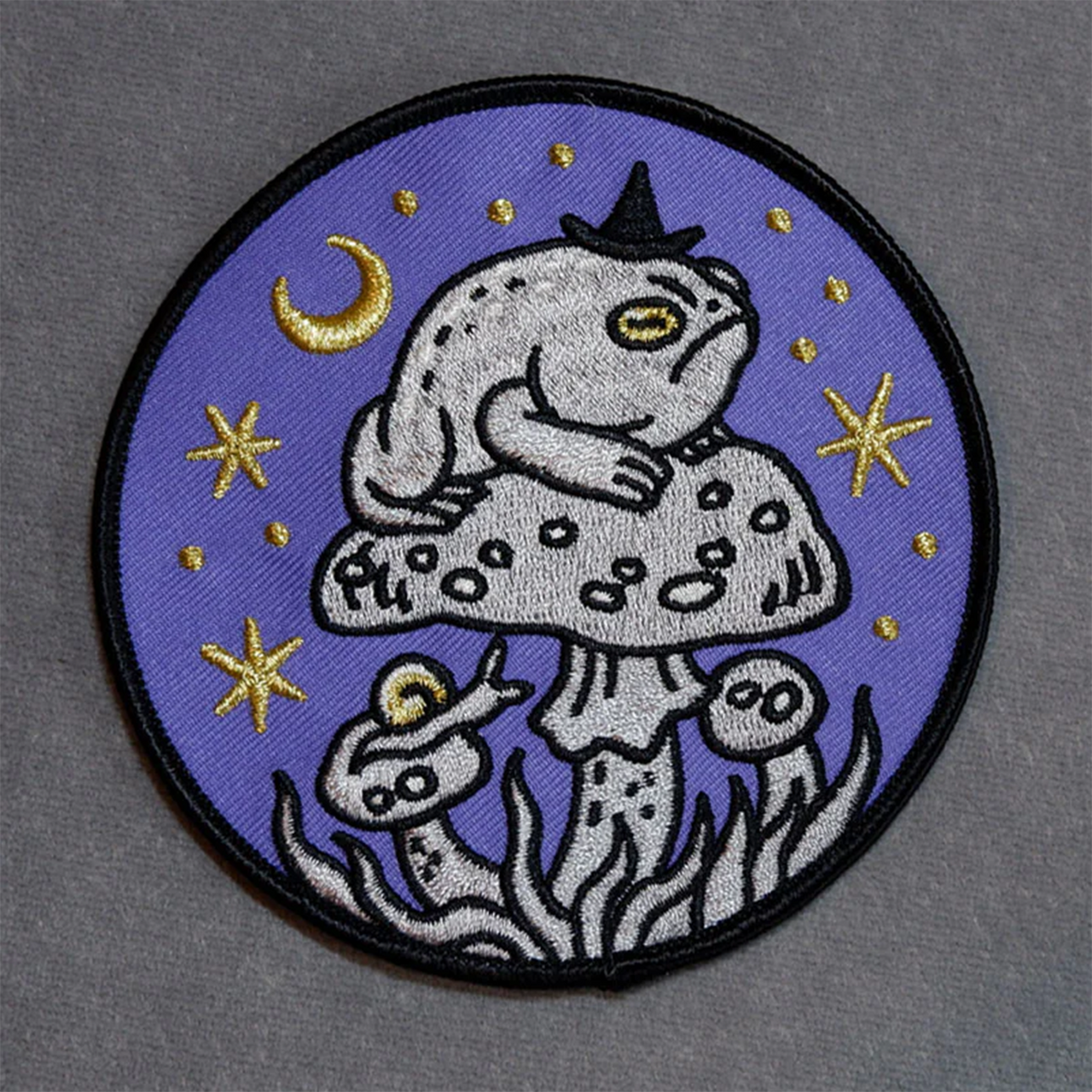 CAT COVEN GRUMPY TOAD WITCH PATCH