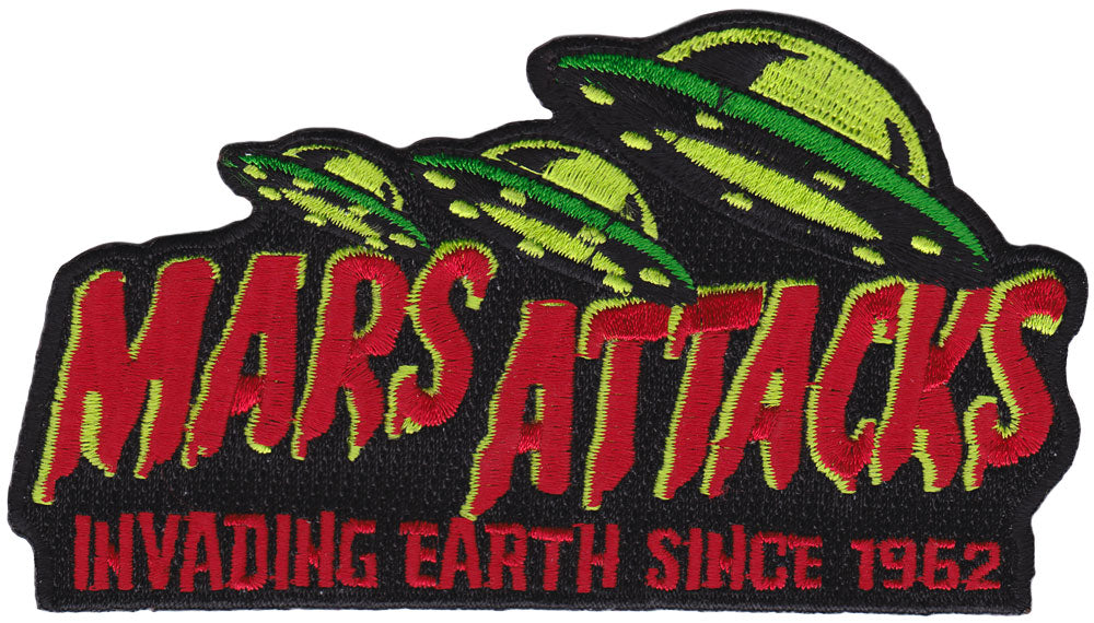 MARS ATTACKS LOGO PATCH