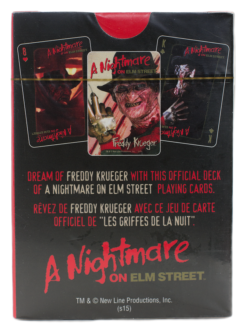 A NIGHTMARE ON ELM ST. PLAYING CARDS