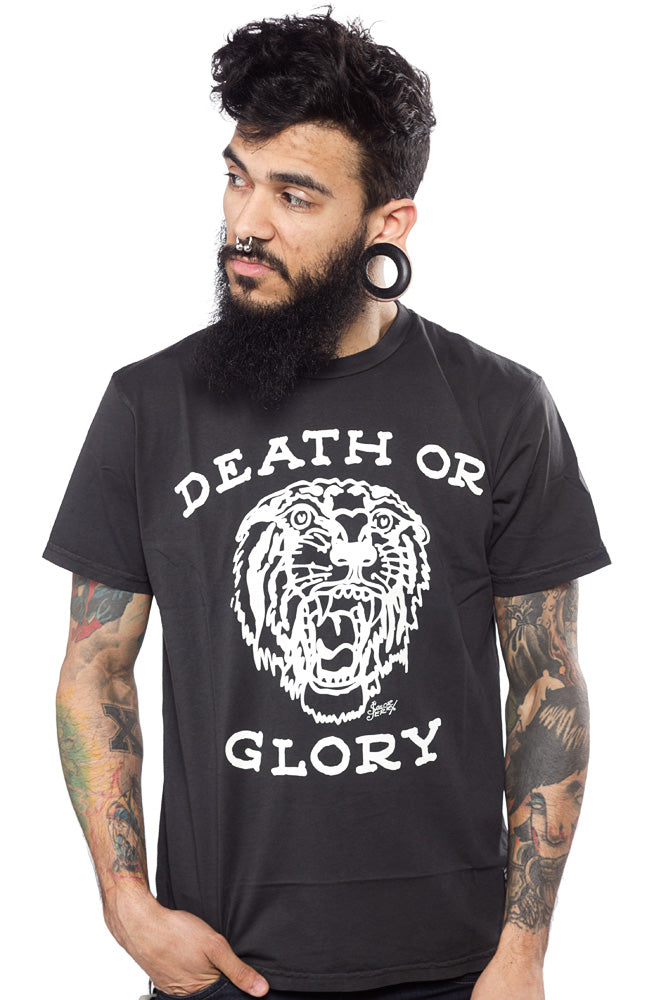 SAILOR JERRY DEATH OR GLORY T SHIRT