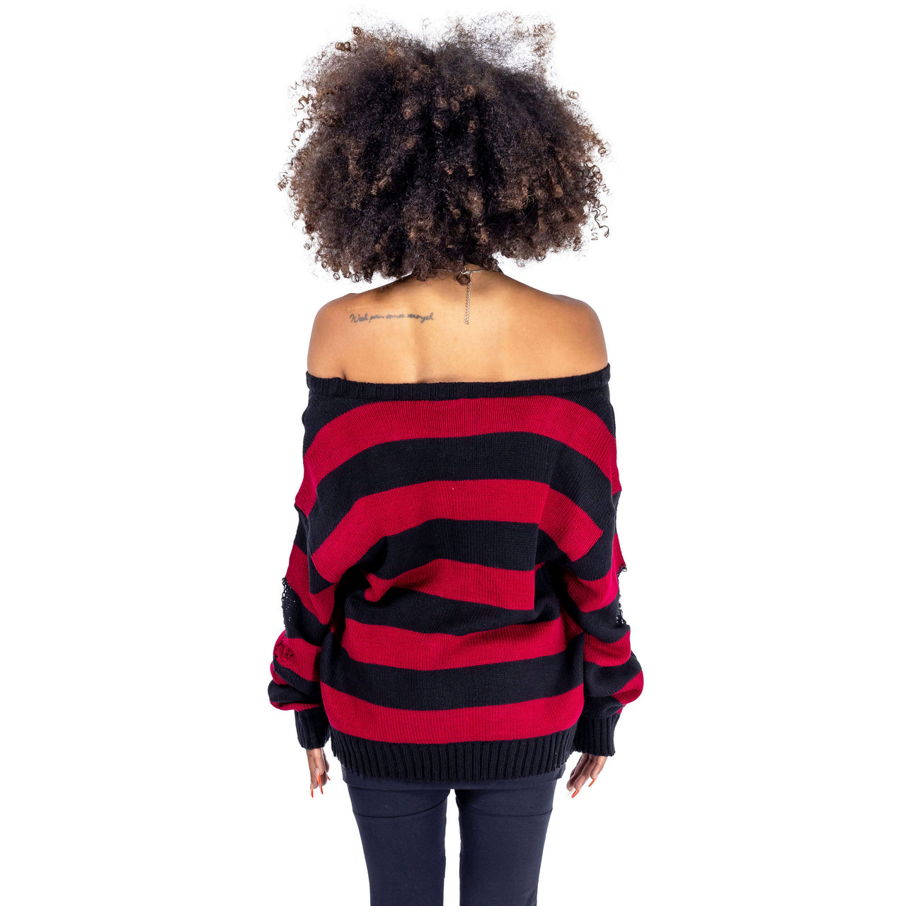 HEARTLESS VISION STRIPED SWEATER