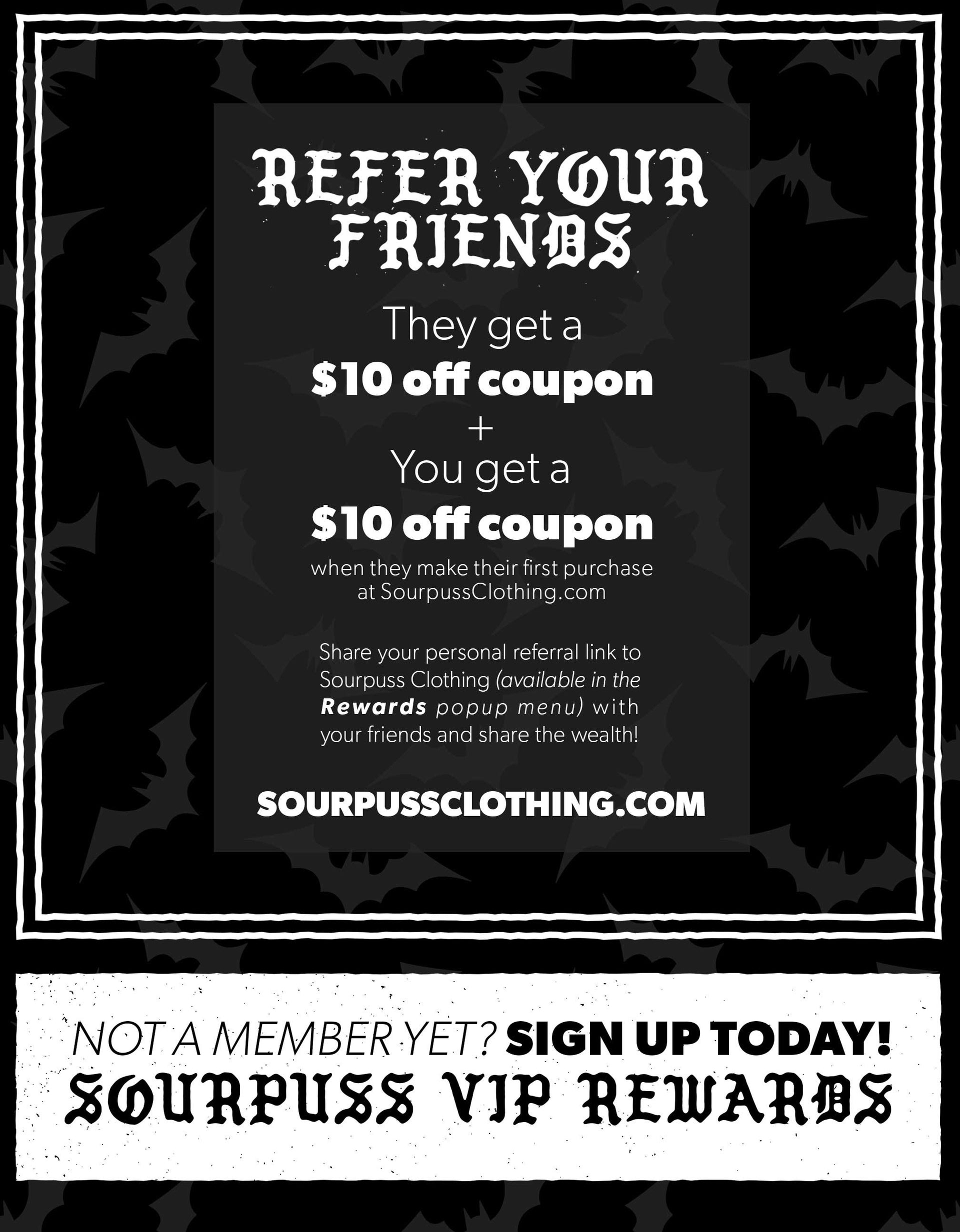 Give $10 🖤 Get $10 For Referring Your Friends!