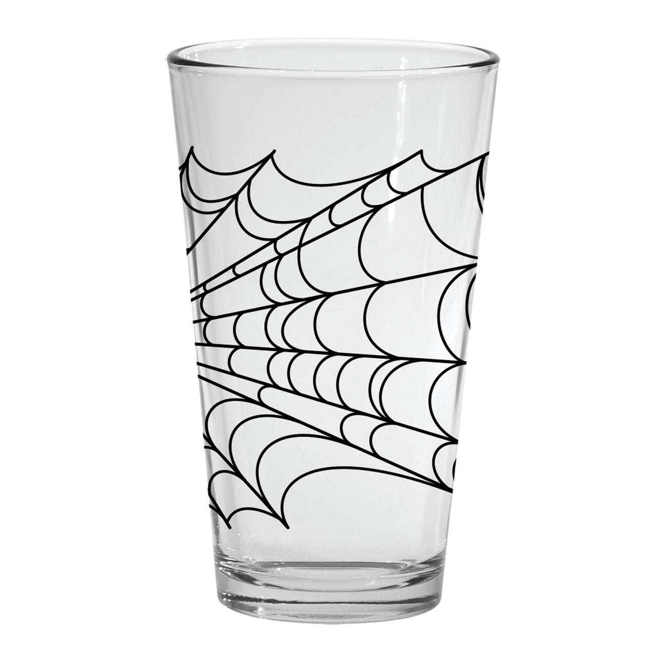 SOURPUSS SCRATCH & DENT SPIDERWEB PINT GLASS