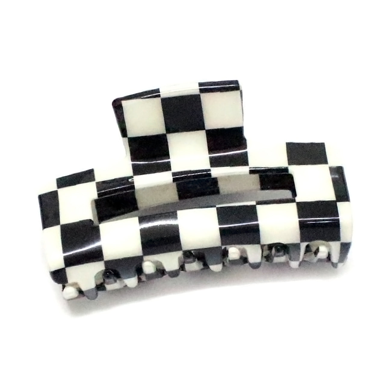CHECK YOURSELF CLAW HAIR CLIP BLACK