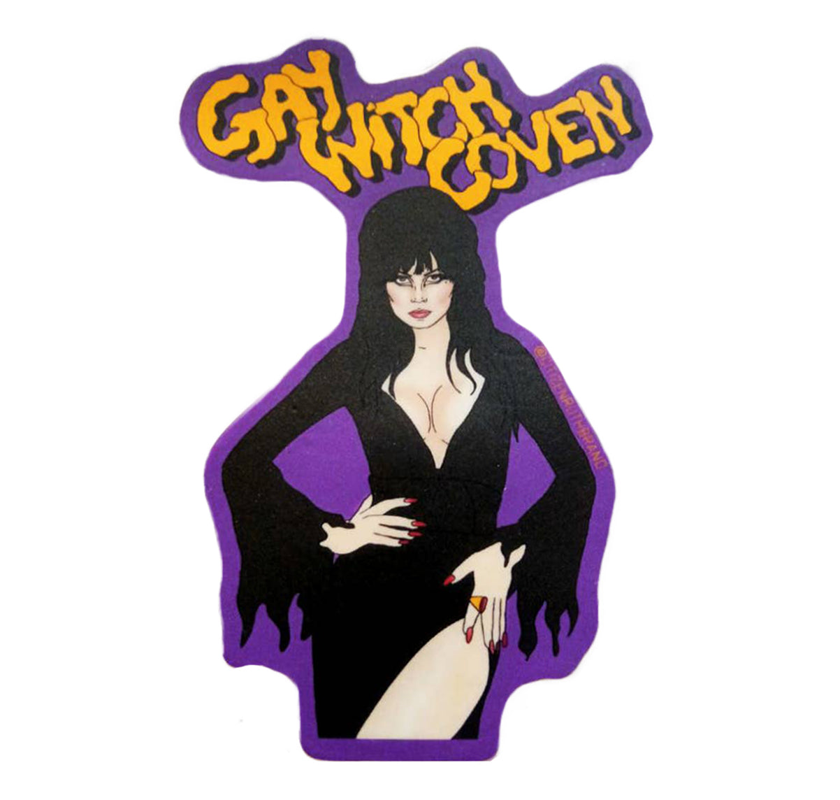GAY WITCH COVEN STICKER