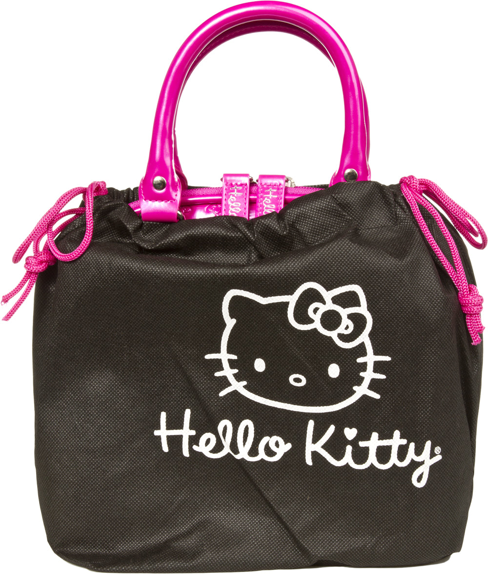 Loungefly Hello Kitty Purse Tote Hot Pink Embossed Faux 