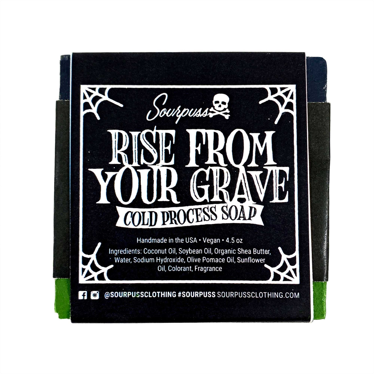 SOURPUSS RISE FROM YOUR GRAVE BAR SOAP