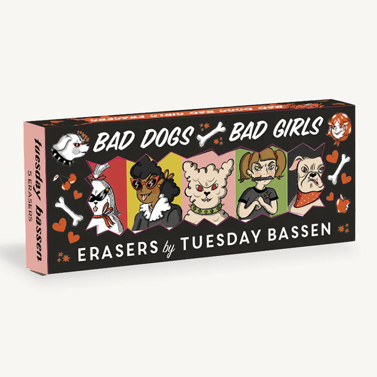 BAD DOGS BAD GIRLS ERASERS