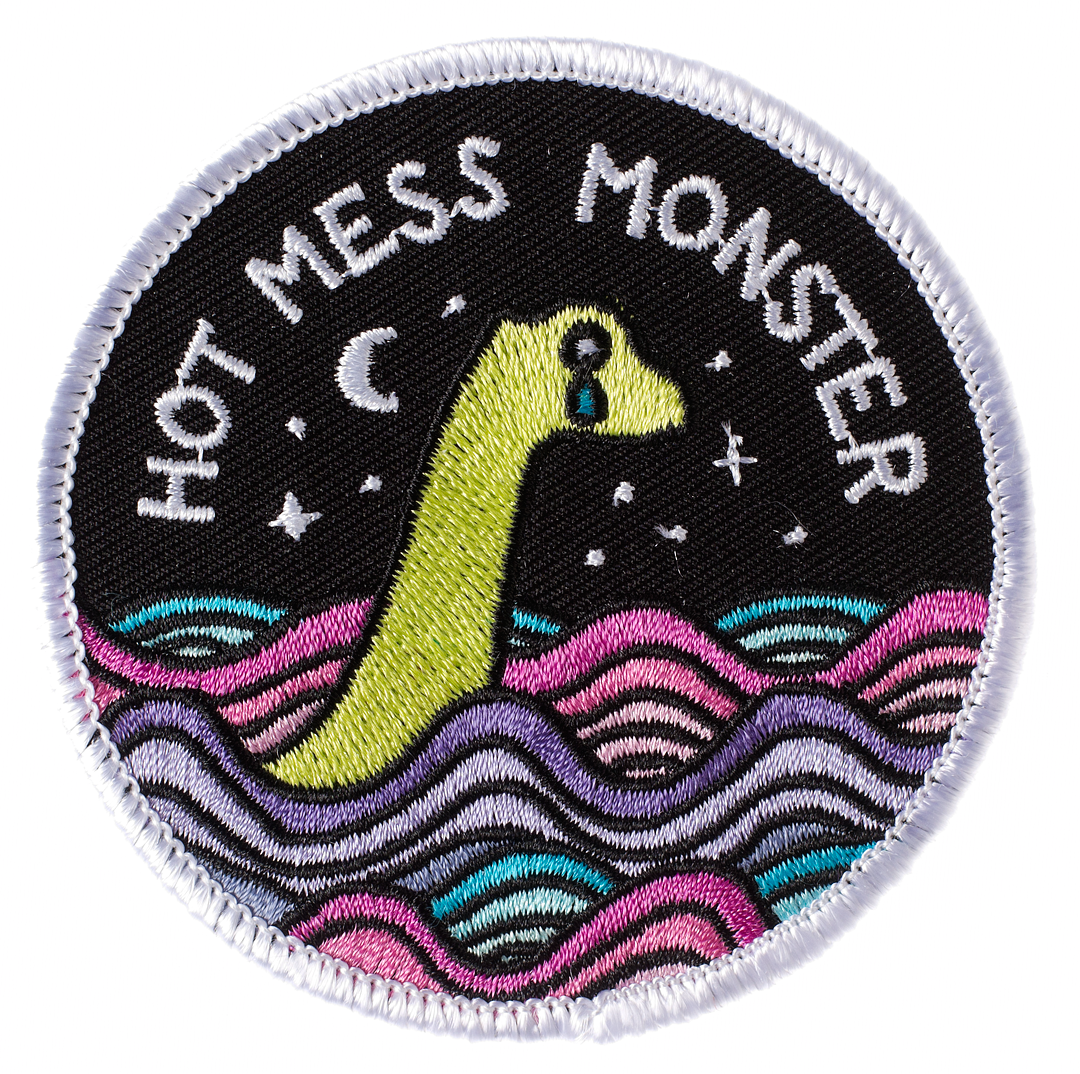 BAND OF WEIRDOS HOT MESS MONSTER PATCH