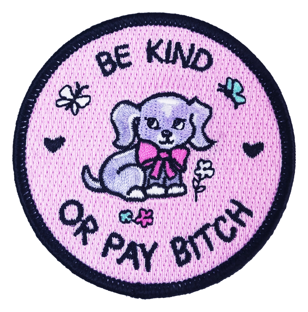 BAND OF WEIRDOS BE KIND PATCH