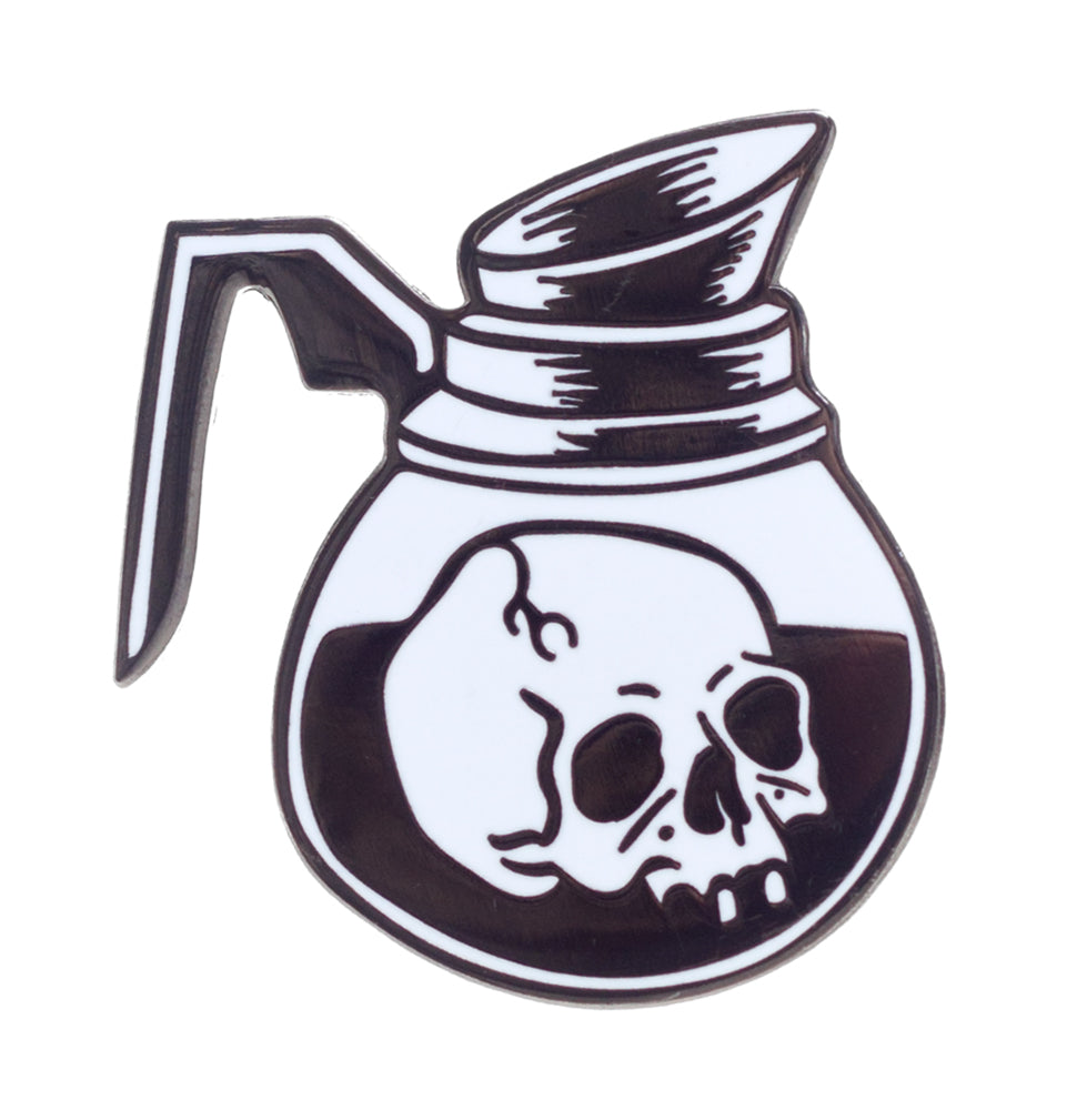 CAT COVEN COFFEE OR DEATH PIN