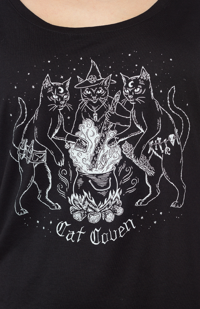 CAT COVEN COVEN SLOUCHY TEE