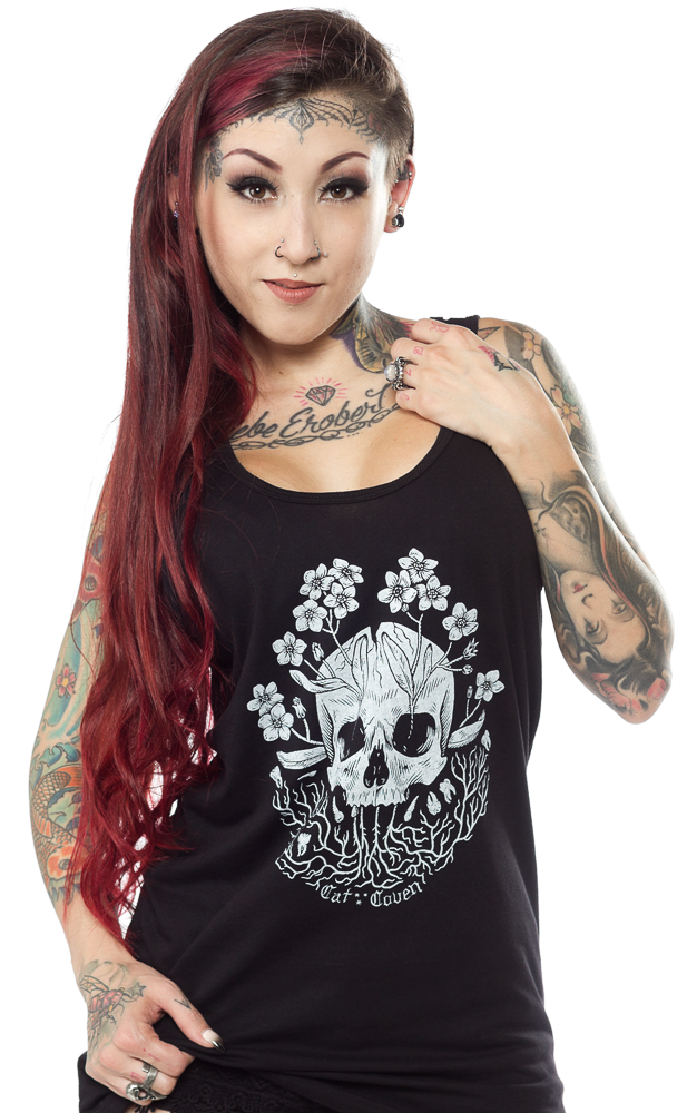 CAT COVEN FORGET ME NOT TANK TOP