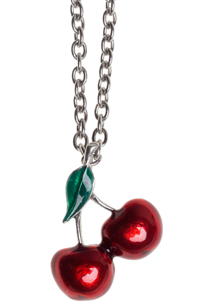 CLASSIC HARDWARE FLASH CHERRY NECKLACE