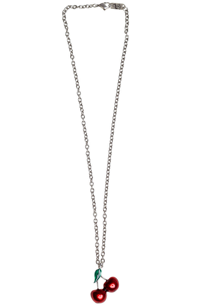 CLASSIC HARDWARE FLASH CHERRY NECKLACE