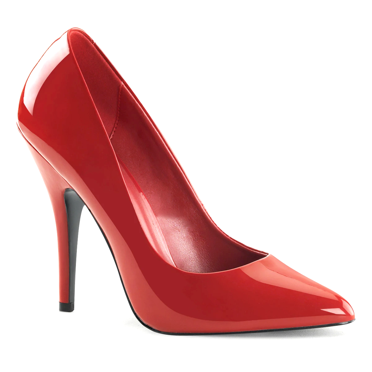 CLASSIC POINTED TOE PUMP RED