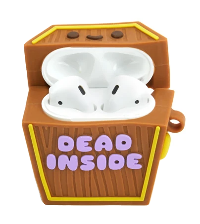 100% SOFT DEAD INSIDE AIRPODS CASE