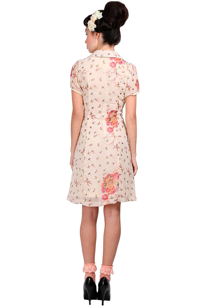 COLLECTIF DONNA ROSE SWALLOW DRESS