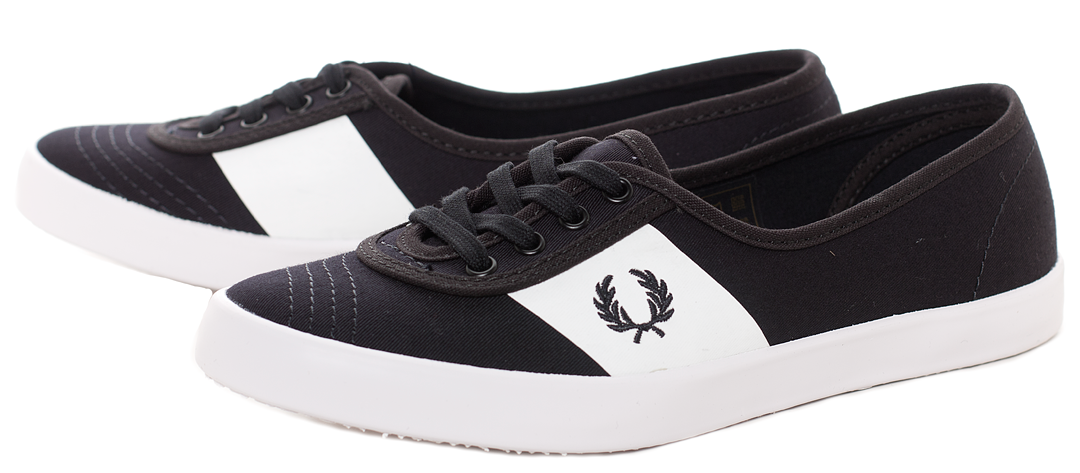 FRED PERRY AUBREY TWILL SNEAKERS NAVY
