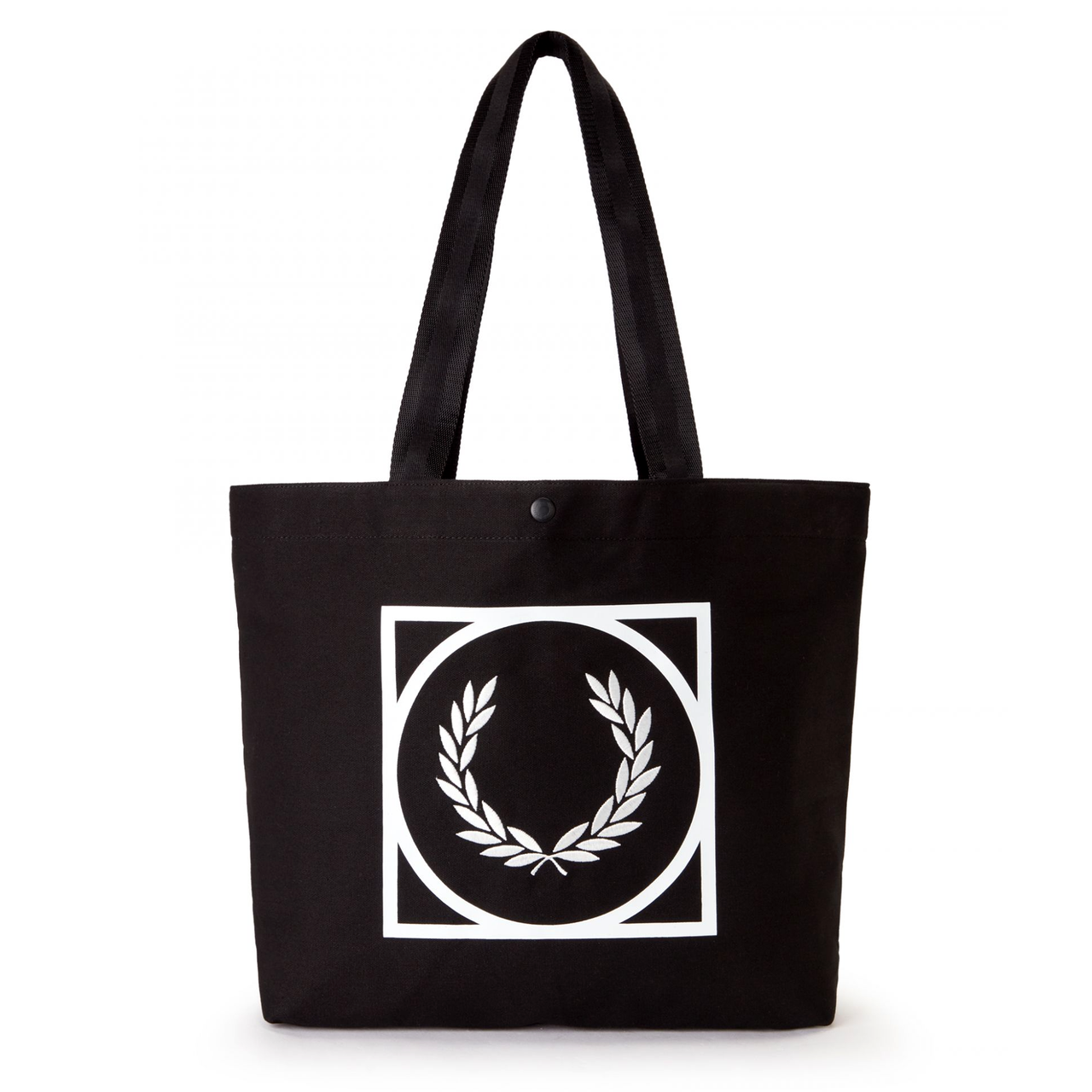 FRED PERRY LOGO GRAPHIC PRINT TOTE