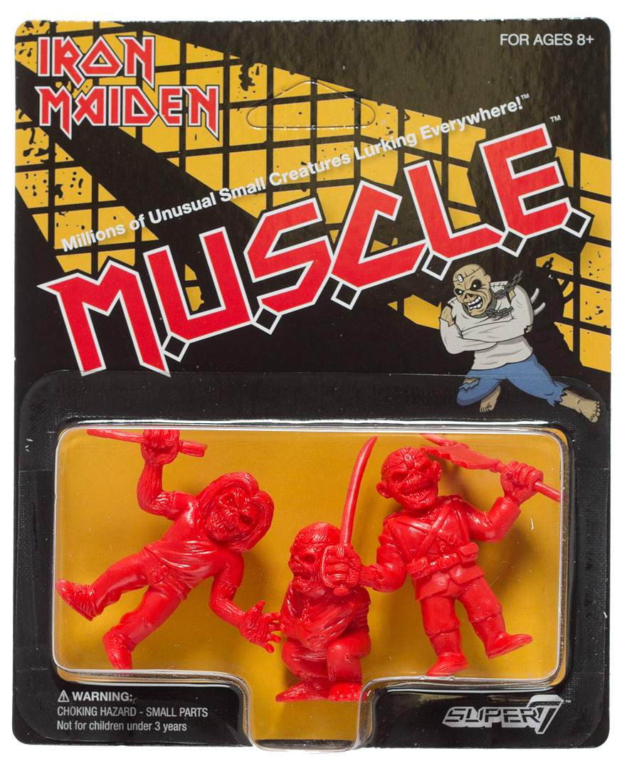 IRON MAIDEN MUSCLE RED 3-PACK