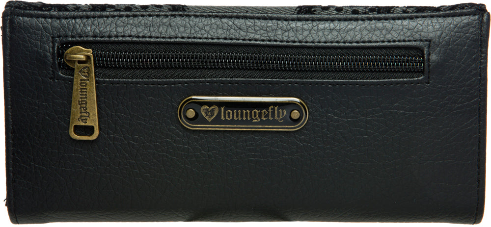 LOUNGEFLY SKULL W/LACE WALLET