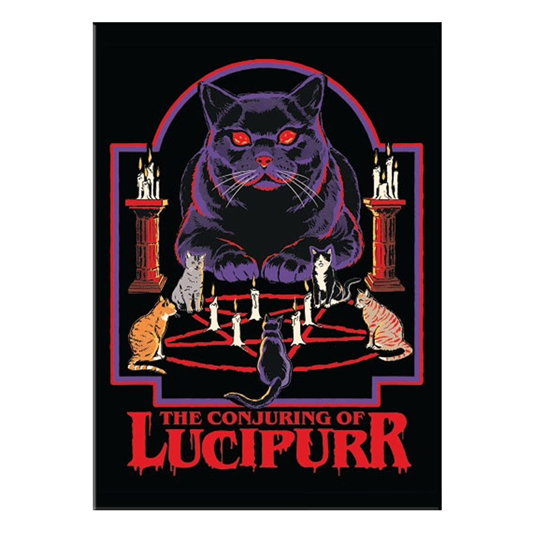 THE CONJURING OF LUCIPURR MAGNET