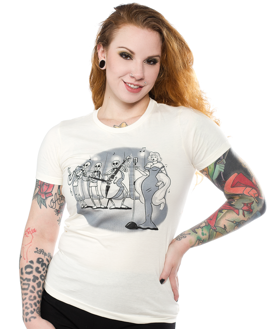 POISONED DOLL OLD TIME JAZZ TEE