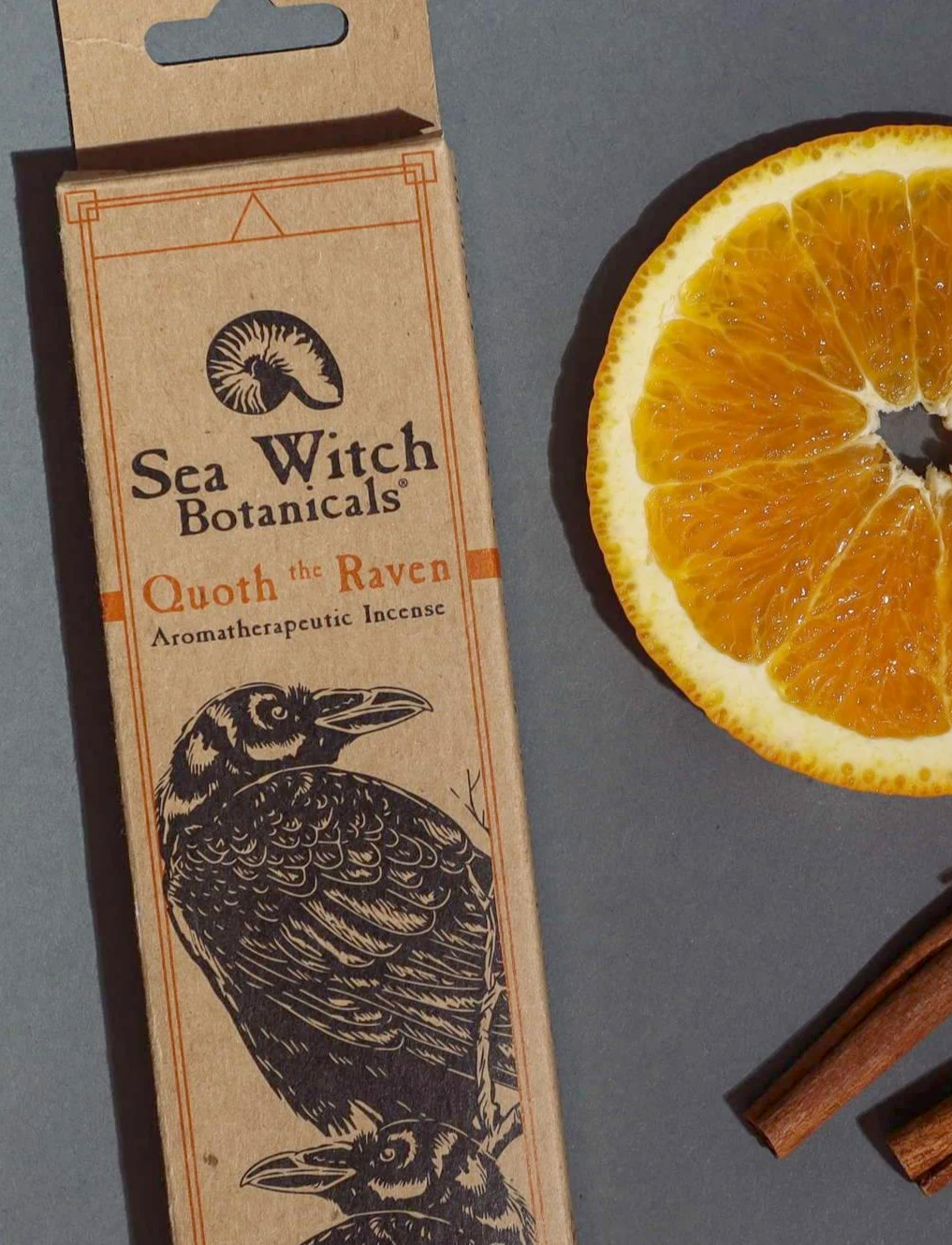 SEA WITCH BOTANICALS QUOTH THE RAVEN INCENSE