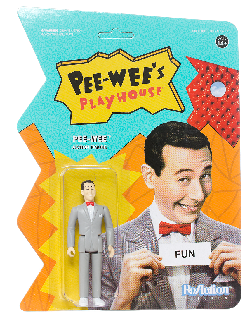 REACTION: PEE-WEE'S PLAYHOUSE PEE-WEE FIGURE