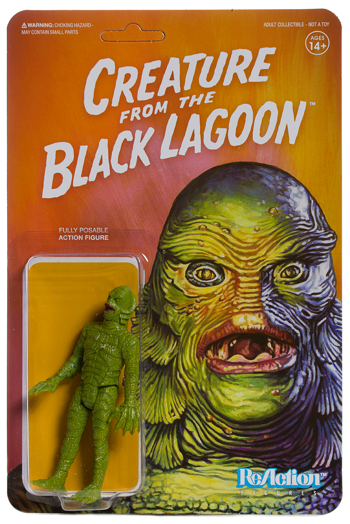 REACTION: UNIVERSAL MONSTERS - CREATURE FROM THE BLACK LAGOON FIGURE