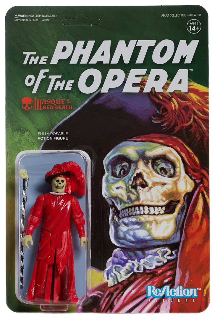 REACTION: UNIVERSAL MONSTERS - THE MASQUE OF THE RED DEATH FIGURE