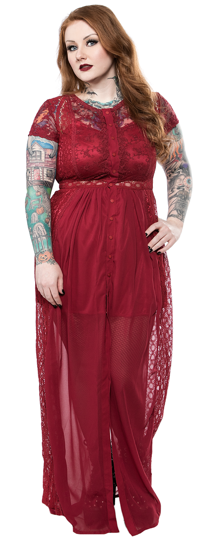 RESTYLE RED GRACE DRESS