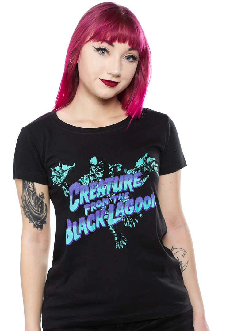 ROCK REBEL BLUE CREATURE FROM THE BLACK LAGOON TEE