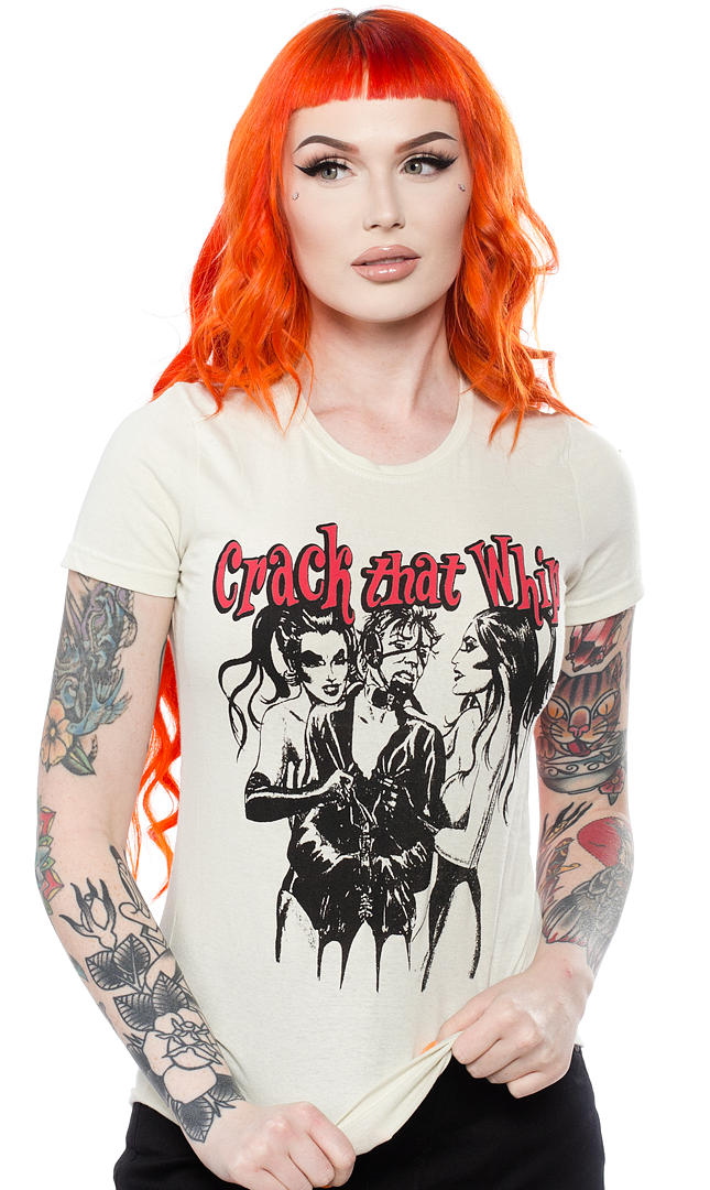 ROCK ROLL REPEAT CRACK THAT WHIP TEE