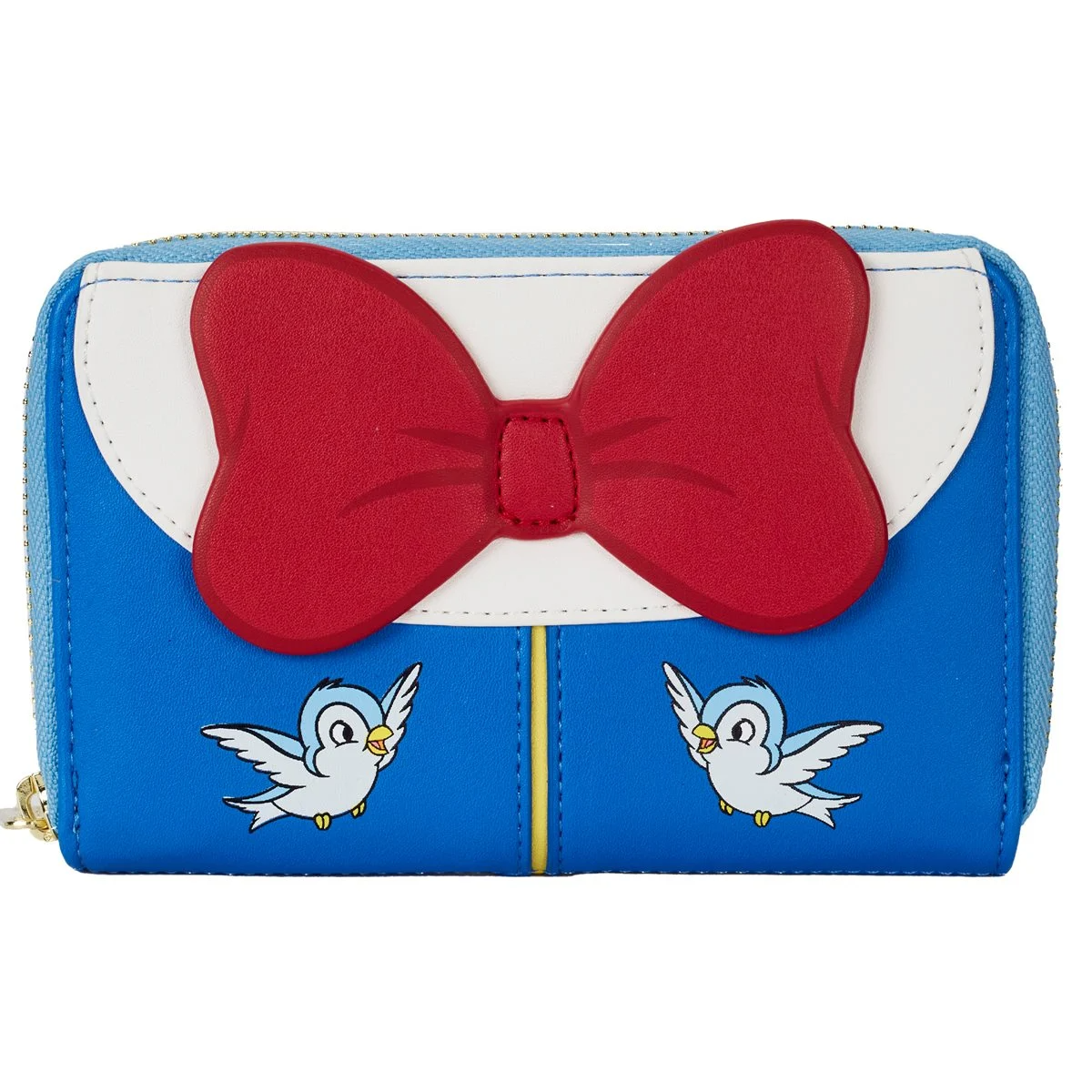 LOUNGEFLY DISNEY SNOW WHITE BOW ZIP WALLET