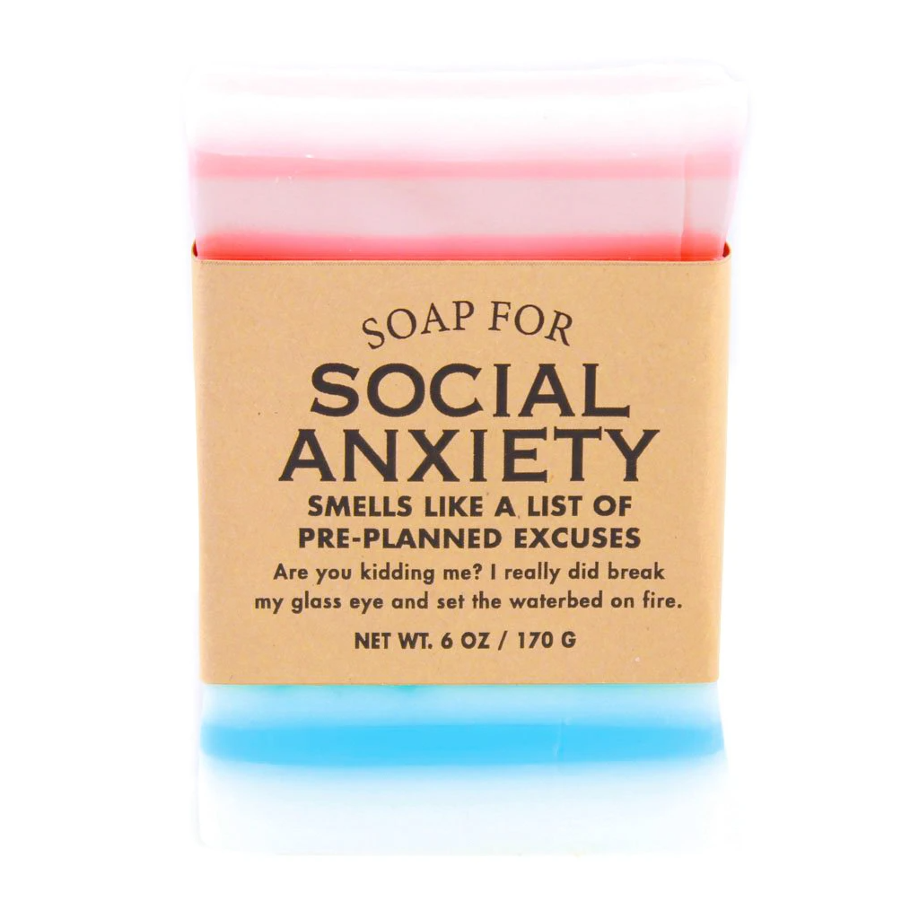 WHISKEY RIVER SOAP CO. SOCIAL ANXIETY SOAP