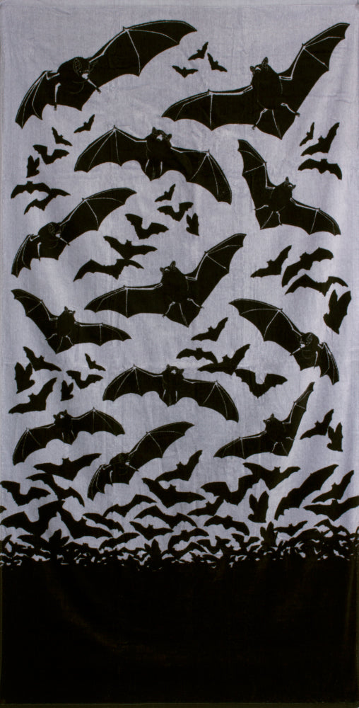 SOURPUSS BATS IN THE BELFRY BEACH TOWEL ----retired----09/24/2015