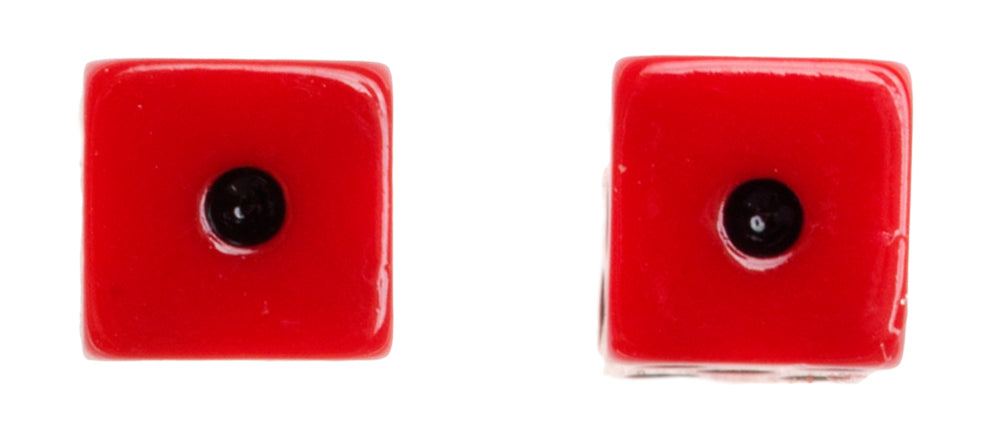 SOURPUSS DICE EARRINGS RED  ----retired----12/29/2015 - The Sub