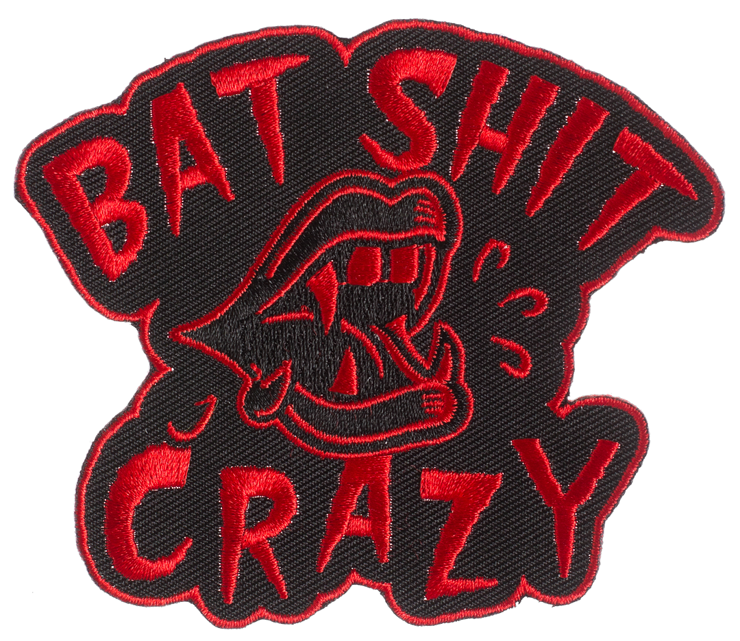 SOURPUSS BAT SH*T CRAZY PATCH--RETIRED 7/21/2021