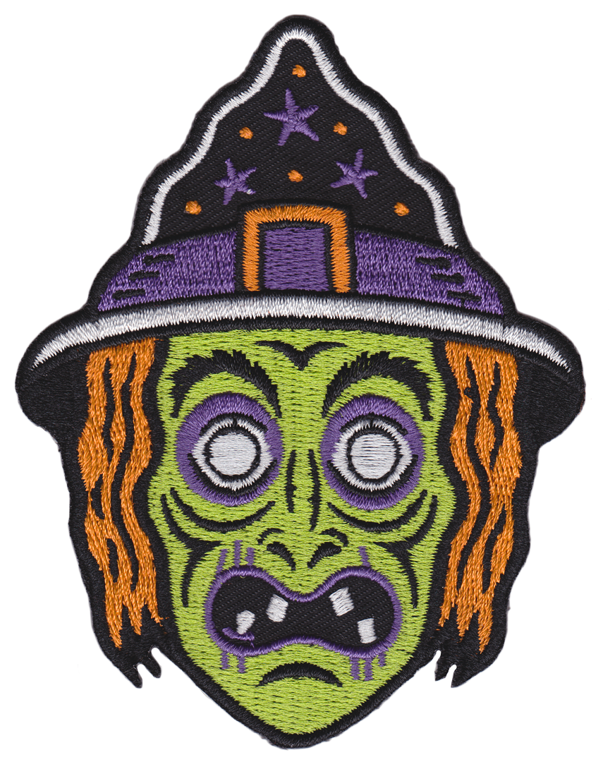 SOURPUSS WITCH MASK PATCH ---- retired ---- 4/24/2019