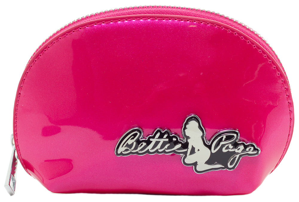 SOURPUSS BETTIE PAGE MAKEUP BAG GUMBALL PINK ----retired----03/29/2018----The Sub