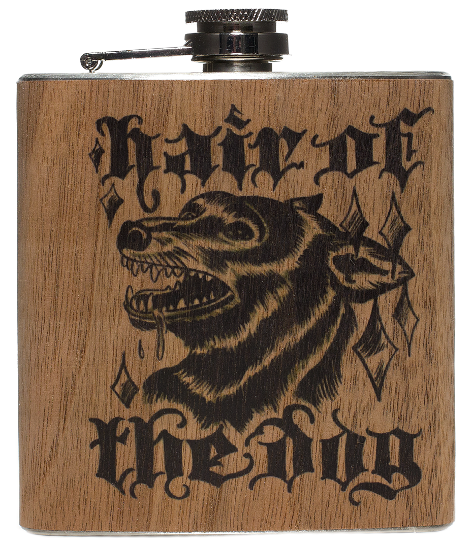 SPITFIRE GIRL HAIR OF THE DOG FLASK